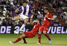 El Valladolid se impuso al Getafe. | EFE