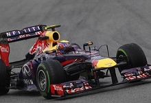 Mark Webber rueda con su Red Bull en Montmel. | Cordon Press