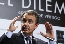 Jos Luis Rodrguez Zapatero, durante la presentacin de su libro. | EFE
