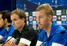 David Zurutuza, en rueda de prensa previa al partido contra el Shakhtar Donetsk. | Cordon Press