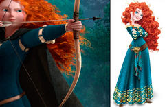 Merida protagonista de la pelcula Brave| Disney, Pixar