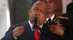 Hugo Chávez pide la reelección de Obama