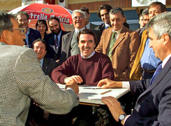 Aznar, en una imagen de archivo | Cordon Press