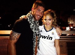 Sergio Ramos y Jennifer Lopez | Twitter