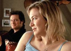 Colin Firth y Renee Zellgeger en El diario de Bridget Jones
