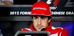 Fernando Alonso, en rueda de prensa de la FIA. | Archivo