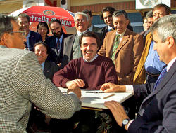 Aznar, en una imagen de archivo | Cordon Press