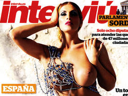 Lara Sajén, bailarina y portada de Interviú