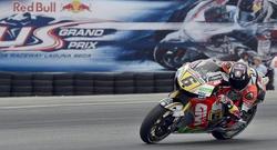 Stefan Bradl rueda con su Honda en el circuito de Laguna Seca. | EFE