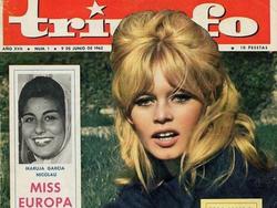 Brigitte Bardot en el número uno de Triunfo