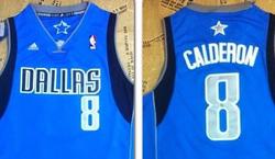 Camiseta de Jos Manuel Caldern en los Dallas Mavericks