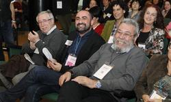 Ignacio Fernndez Toxo y Cndido Mndez , en el Congreso de Gays y Lesbianas | EFE