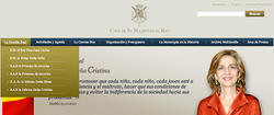 Desplegable de la pgina web de la Casa Real | Imagen WEB