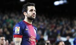 Cesc Fbregas, en un partido del Barcelona | Cordon Press