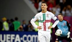 Cristiano Ronaldo, durante el partido ante Dinamarca. | EFE