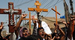 Cristianos paquistanes protestan en Lahore | Cordon Press