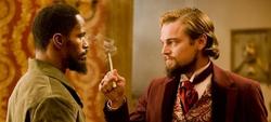 Jamie Foxx y Leonardo DiCaprio en Django desencadenado