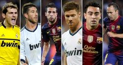 Casillas, Ramos, Alba, Xabi Alonso, Xavi e Iniesta, espaoles en el once ideal de L\'Equipe.