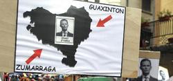 Carteles proetarras con la imagen de Urdangarin. | EFE