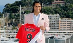 Radamel Falcao, durante su presentación con el Mónaco. | Archivo