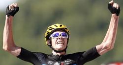 El ciclista britnico Christopher Froome celebra su victoria en la sptima etapa del Tour. | EFE