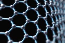 Estructura de las molculas de carbono en el grafeno. | Corbis