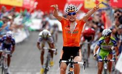 Igor Antn, en un triunfo de etapa con el Euskaltel. | Archivo