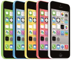 Los colores del iPhone 5C. | Archivo