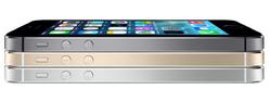 Los tres modelos del iPhone 5S. | Archivo