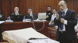 Francisco Etxeberria, durante su declaracin en el juicio | EFE 