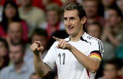 Miroslav Klose, durante un partido con la seleccin alemana. | EFE