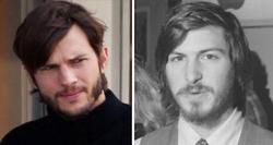 Kutcher (i) y Steve Jobs (d) | TMZ