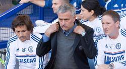 José Mourinho, durante el partido de la Premier League contra el Everton en Goodison Park. | Cordon Press