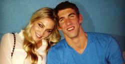 Megan Rossee y Michael Phelps | @meganrossee