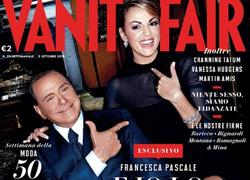 Francesca Pascale y Berlusconi, en Vanity Fair Italia 