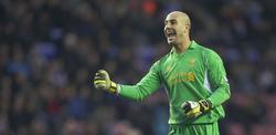 Pepe Reina, portero del Liverpool. | Cordon Press