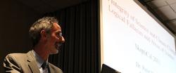 Peter Gleick, el responsable del escándalo, dando una conferencia sobre "integridad científica". | CC/Wikipedia/Sgerbic
