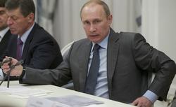 Vladimir Putin, durante una reunin con empresarios en Sochi | Cordon Press