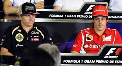 Kimi Raikkonen y Fernando Alonso sern compaeros en 2014. | Archivo