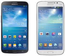 Los Galaxy Mega de 6,3 y 5,8 pulgadas. | Samsung