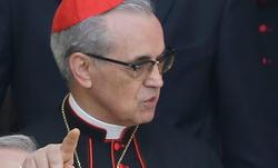 El cardenal Santos Abril, junto al papa Francisco | Cordon Press