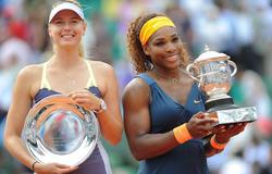 Sharapova y Williams, después de la final de Rolan Garros | Cordon Press
