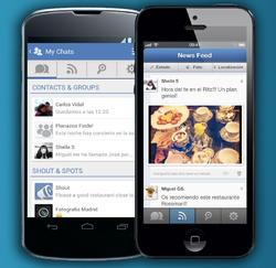As es la aplicacin de mensajera instantnea Spotbros en Android e iOS. | Spotbros