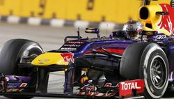 Vettel ganó con una gran superioridad el GP de Singapur. | EFE