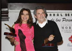 Victoria Abril y Miguel Ríos, en los premios Pata Negra | Cordon Press