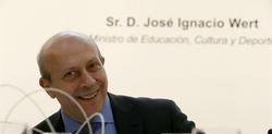 El ministro José Ignacio Wert este lunes | EFE