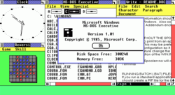 El primer Windows era as de cutre. | Microsoft