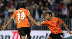 Xabi Prieto celebra su gol junto al Chori Castro. | EFE