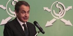 Zapatero, durante su conferencia en Maracaibo | EFE