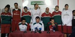 Miembros de la plantilla del CB Granada. | Archivo